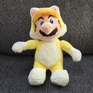 Super Mario 3D Cat Suit Mario Plush Small